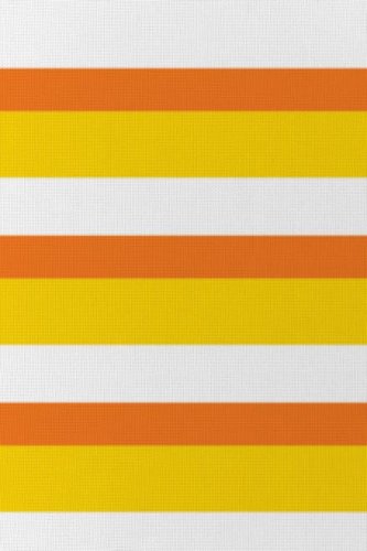 (image for) Candy Corn Stripes Patterned Cross Stitch Fabric
