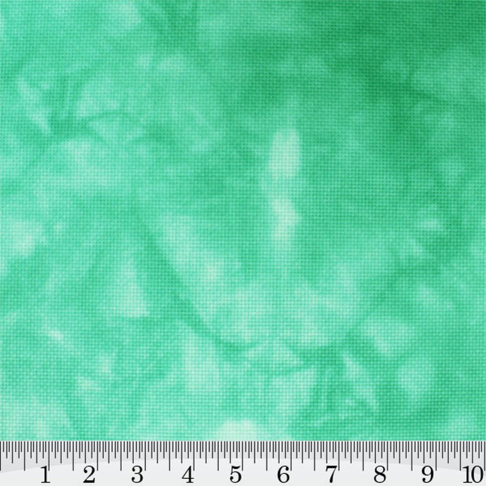 (image for) Caribbean Sea Hand Dyed Effect Cross Stitch Fabric