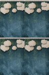 (image for) Dreamy Clouds Patterned Cross Stitch Fabric