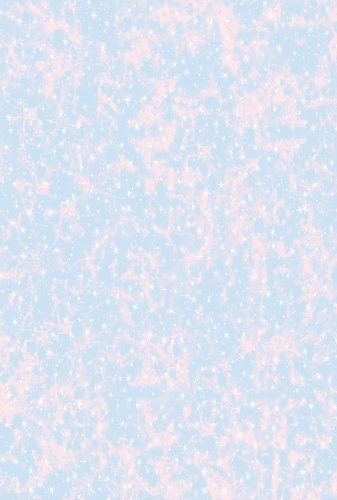 (image for) Fairy Dust In Blue And Pink Patterned Cross Stitch Fabric