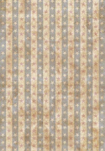 (image for) Americana Stars Patterned Cross Stitch Fabric