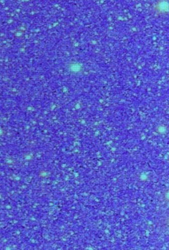 (image for) Blue Stardust Patterned Cross Stitch Fabric