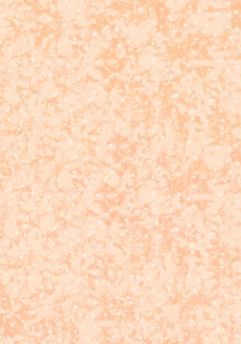 (image for) Fairy Dust In Peach Patterned Cross Stitch Fabric