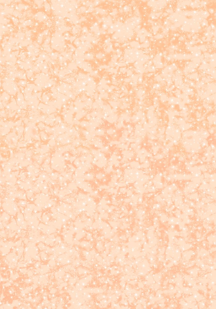 (image for) Fairy Dust In Peach Patterned Cross Stitch Fabric