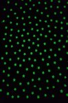 (image for) Glow In The Dark Stars Patterned Cross Stitch Fabric