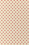 (image for) Hearts On Cream Patterned Cross Stitch Fabric