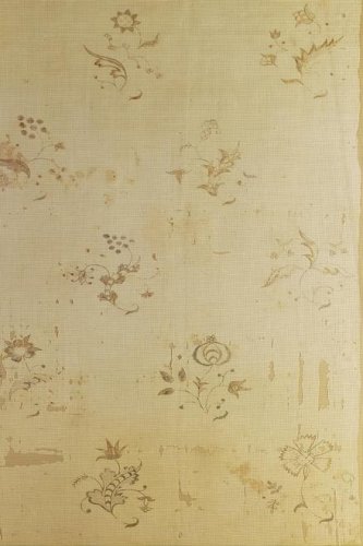 (image for) Ivory Historical Floral Panel Patterned Cross Stitch Fabric