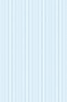 (image for) Parisian Stripes Blue Patterned Cross Stitch Fabric