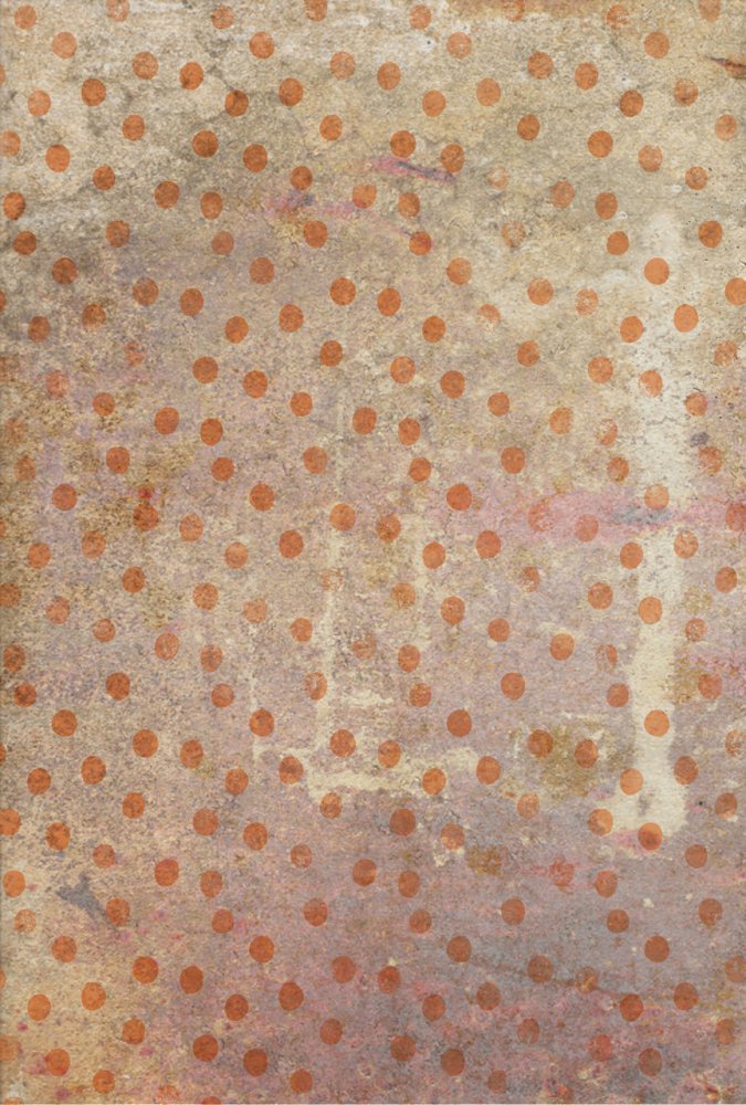 (image for) Stone Wall Dots Patterned Cross Stitch Fabric