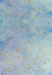 (image for) Watercolor Dreams On Blue Patterned Cross Stitch Fabric