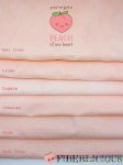 (image for) Peach Of My Heart Hand Dyed Fabric