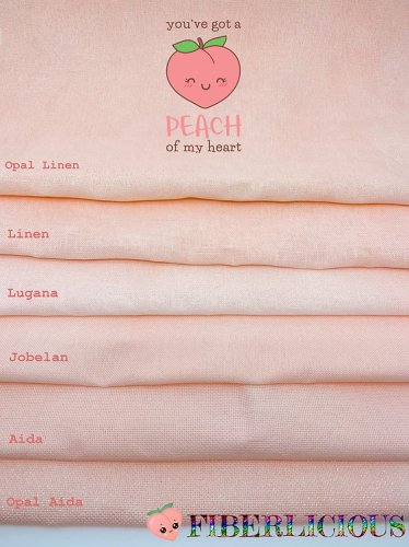 (image for) Peach Of My Heart Hand Dyed Fabric