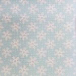 (image for) Funky Snowflakes Patterned Cross Stitch Fabric