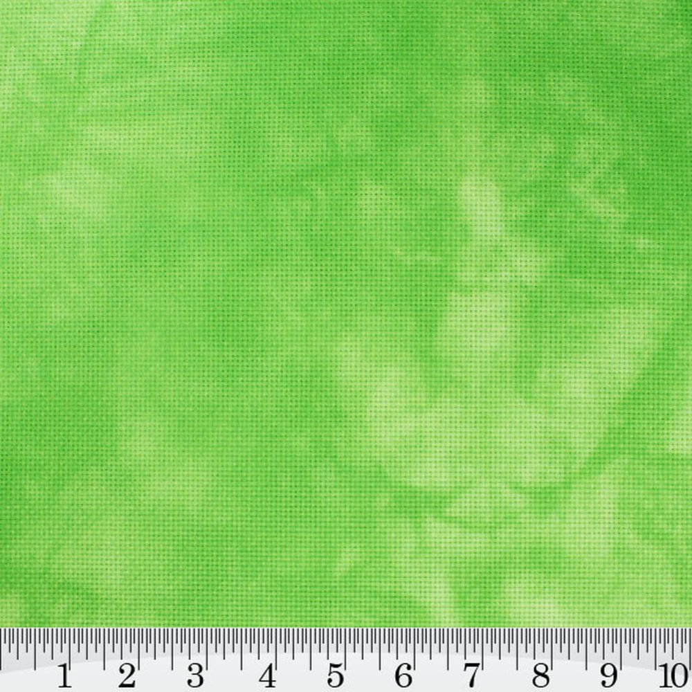 (image for) Granny Smith Hand Dyed Effect Cross Stitch Fabric