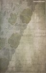 (image for) Green Lace Love Letter Patterned Cross Stitch Fabric