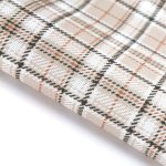 (image for) Grey Tartan Patterned Cross Stitch Fabric