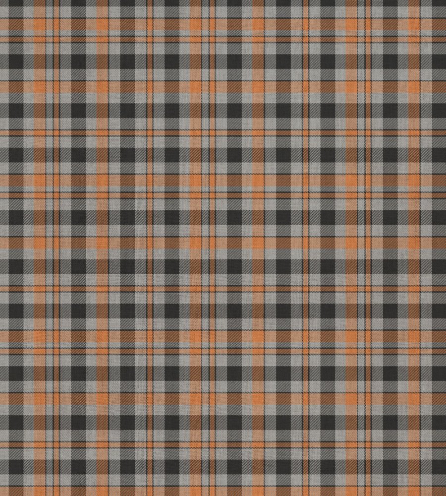 (image for) Halloween Check Patterned Cross Stitch Fabric