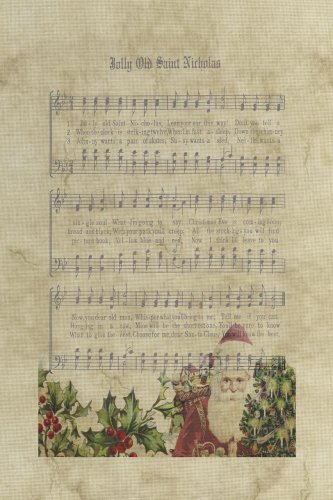 (image for) Jolly Saint Nick Patterned Cross Stitch Fabric