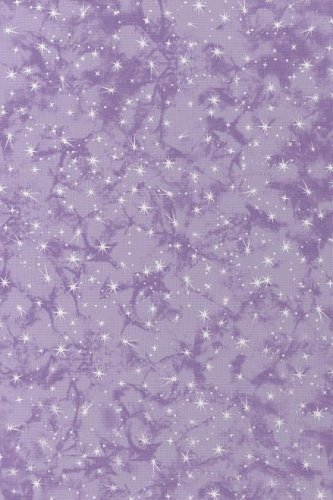 (image for) Fairy Dust In Lilac Patterned Cross Stitch Fabric