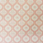 (image for) Merry Christmas Ornaments Patterned Cross Stitch Fabric