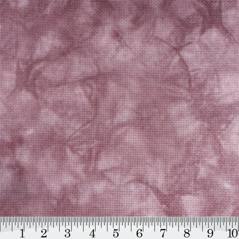 (image for) Pansy Purple Hand Dyed Effect Cross Stitch Fabric