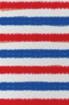 (image for) Patriotic Stripes Patterned Cross Stitch Fabric