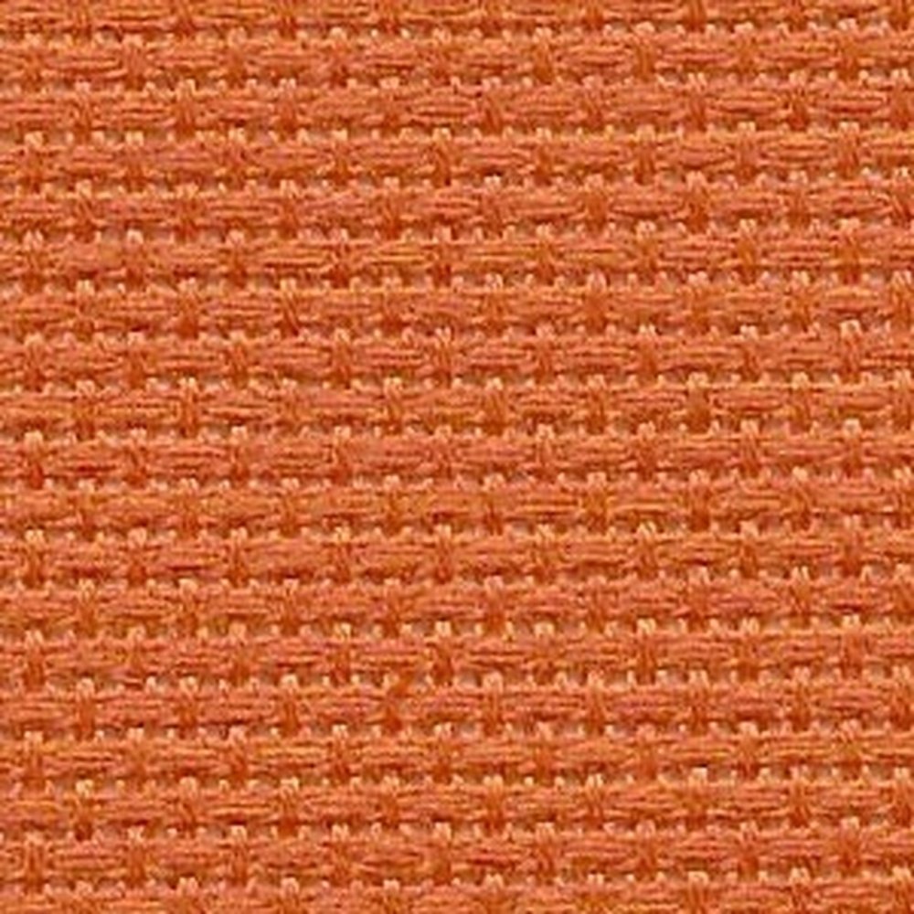 (image for) Pumpkin Pie Solid Color Cross Stitch Fabric