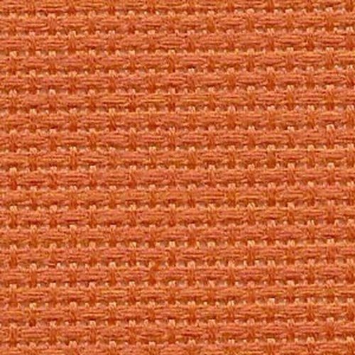 (image for) Pumpkin Pie Solid Color Cross Stitch Fabric
