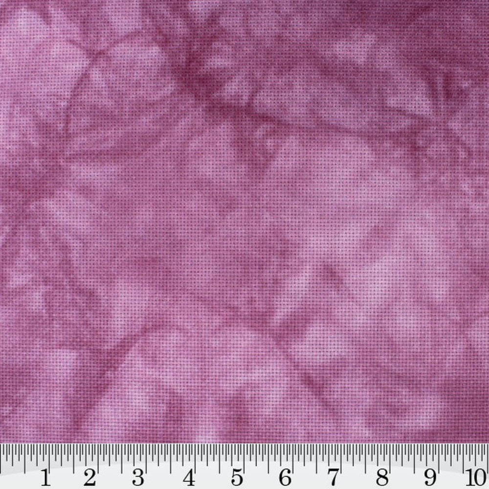 (image for) Purple Hand Dyed Effect Cross Stitch Fabric