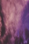 (image for) Purple Mystic Clouds Patterned Cross Stitch Fabric