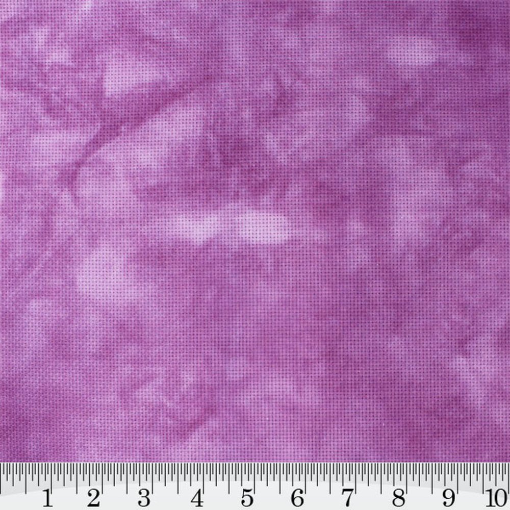 (image for) Regal Purple Hand Dyed Effect Cross Stitch Fabric