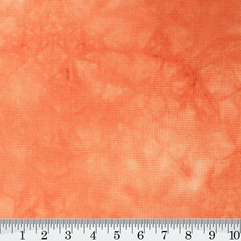 (image for) Salmon Hand Dyed Effect Cross Stitch Fabric