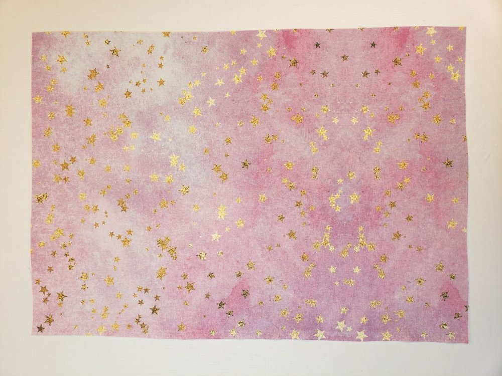 (image for) Spellbound In Pink Patterned Cross Stitch Fabric
