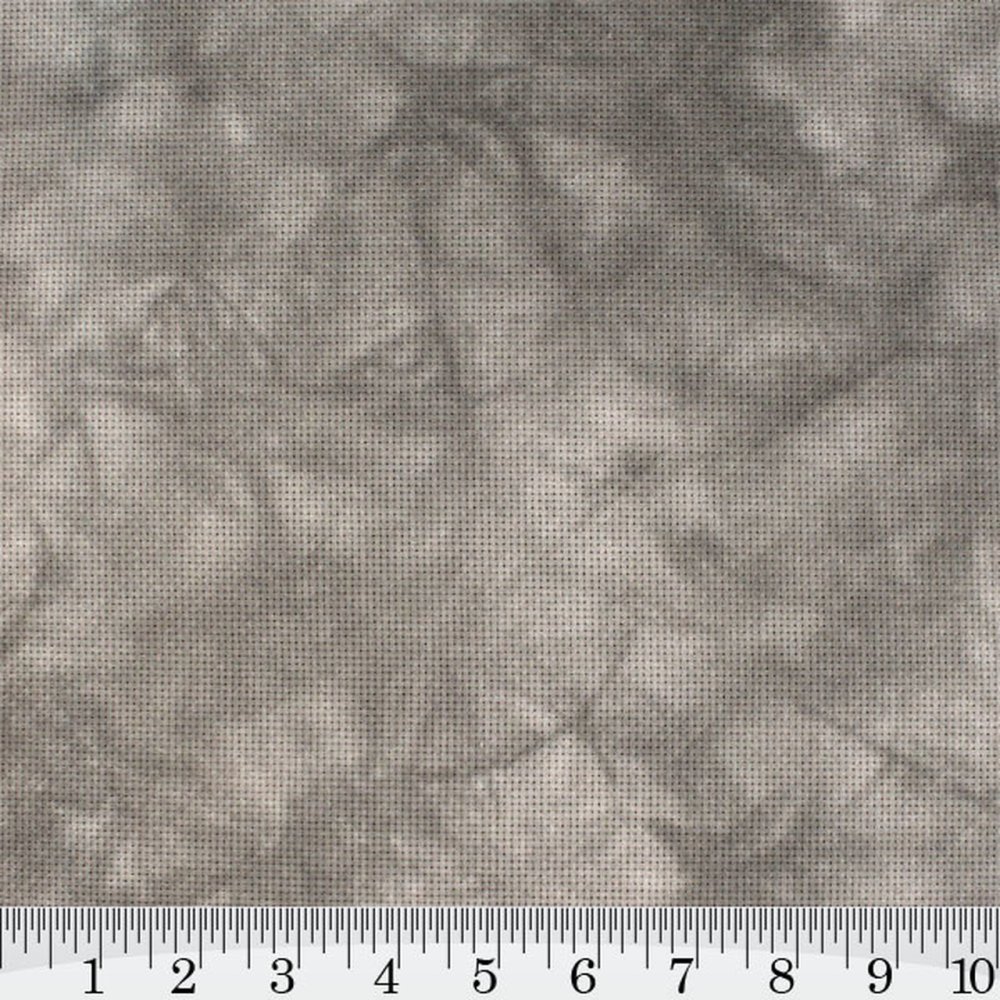 (image for) Stormy Grey Hand Dyed Effect Cross Stitch Fabric