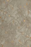 (image for) Tan And Copper Christmas Floral Patterned Cross Stitch Fabric