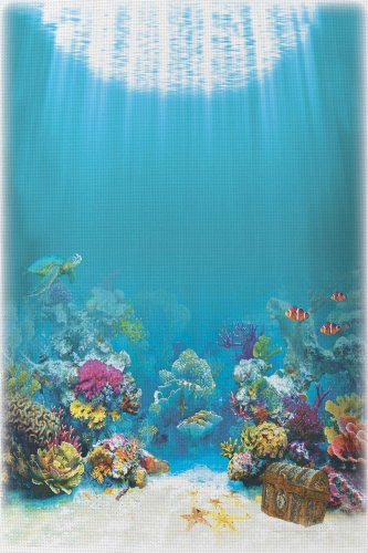 (image for) Under The Sea Patterned Cross Stitch Fabric