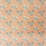 (image for) Valentine's Day Patterned Cross Stitch Fabric
