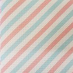 (image for) Vintage Christmas Stripes Patterned Cross Stitch Fabric