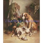 (image for) Three Hunting Dogs