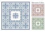 Geometric Flowers 2 Colors