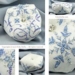 Frosty Snowflake Biscornu