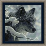 Black in White Wolf