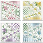 Crazy Quilt Biscornu Ornaments