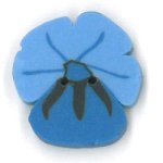 Blue Pansy - Small