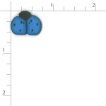 (image for) medium blue ladybug