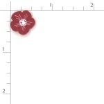 (image for) small geranium - red & white