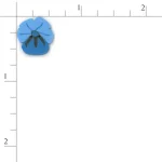 Blue Pansy - Small (image for) Blue Pansy - Small