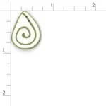 (image for) Green Swirly Wing
