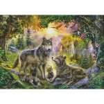 Autumn Wolf Family Large (image for) Autumn Wolf Family Large