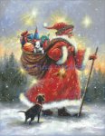(image for) Strolling Santa II